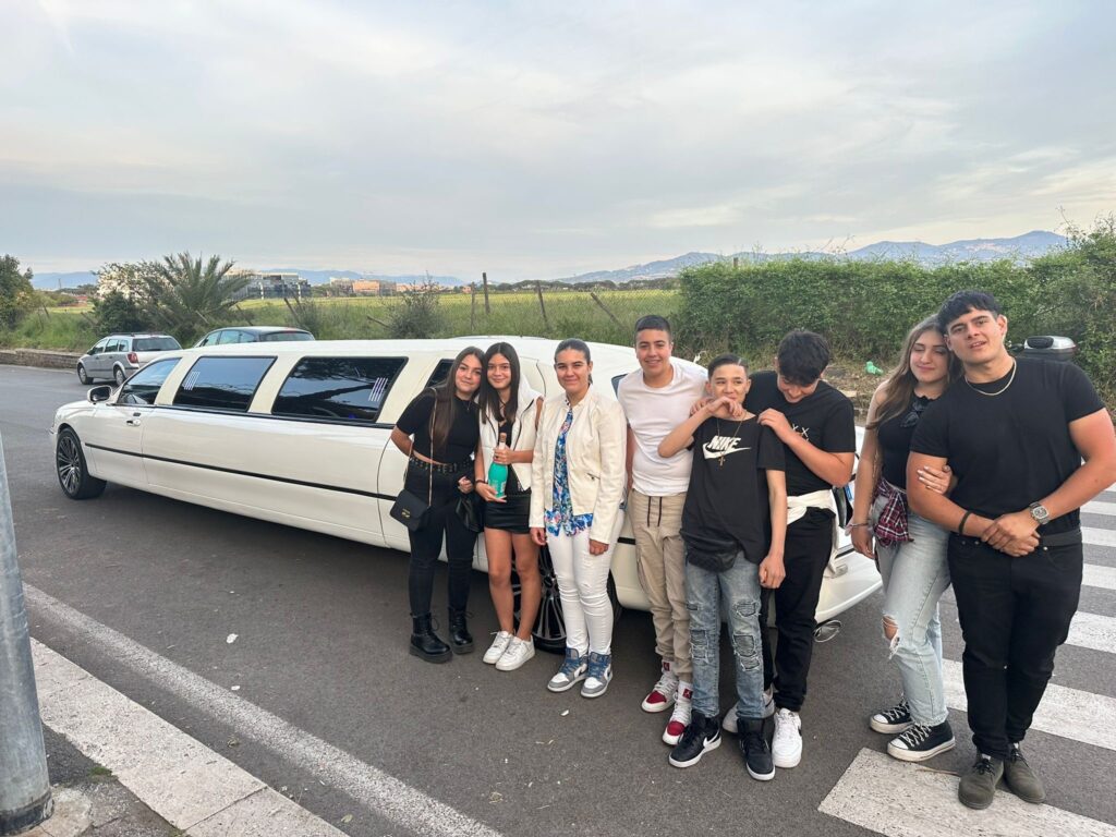 PARTY IN LIMOUSINE