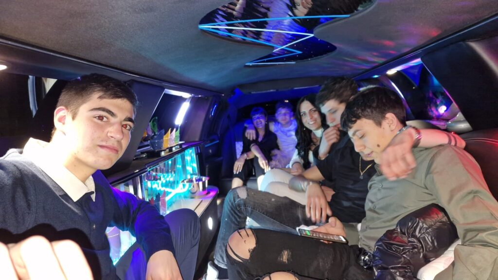 PARTY IN LIMOUSINE