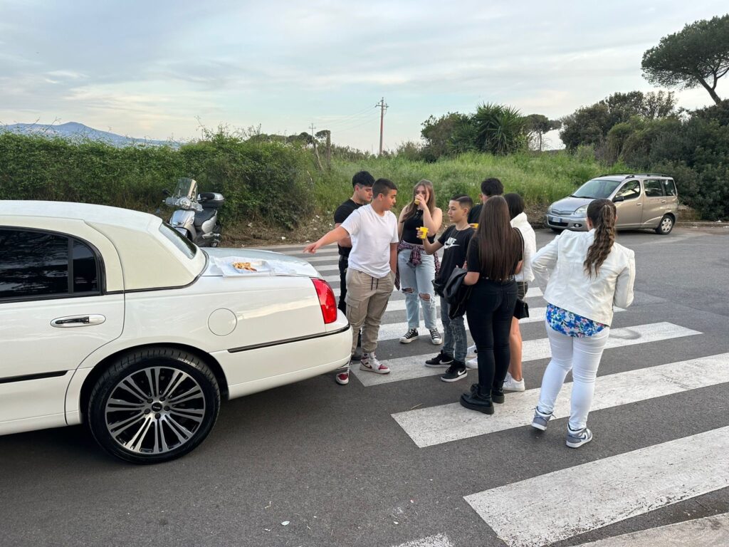 PARTY IN LIMOUSINE